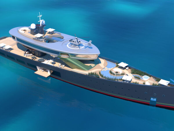 Lürssen unveils 98m superyacht concept inspired by Alice In Wonderland