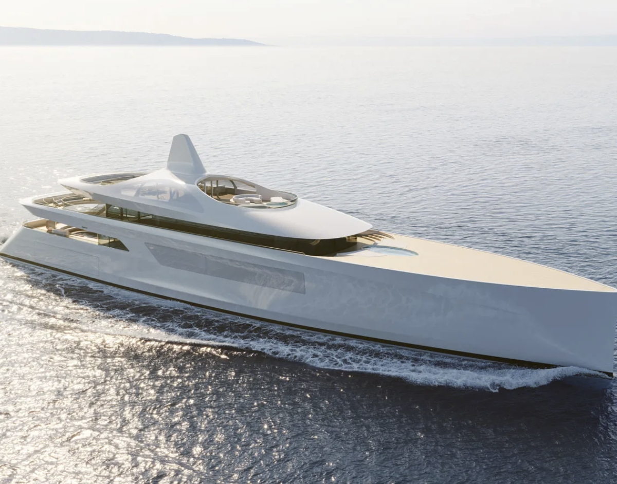 Feadship reveals future-proof 81.75m superyacht concept named Pure